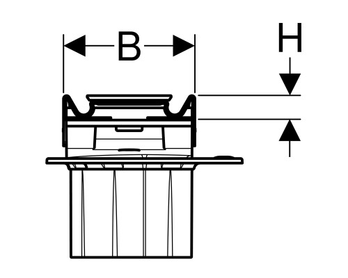 Дренажный канал GEBERIT 154.456.00.1