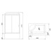 Душевая кабина Royal Bath 100x80 без гидромассажа