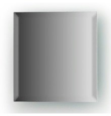 Зеркальная плитка Evoform Refractive 15х15 с фацетом 10 мм