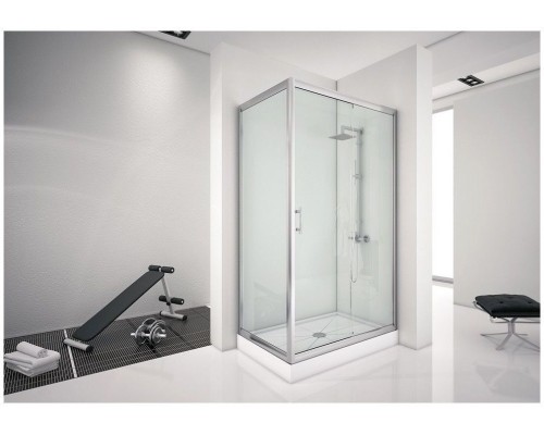 Душевой уголок Aquanet Alfa NAA1131 120x80, прозрачное стекло