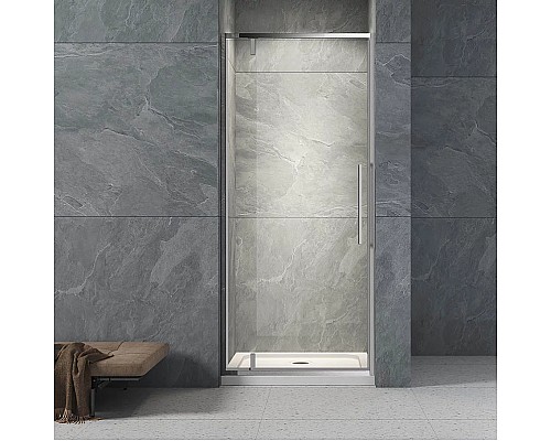 Душевая дверь Veconi Vianno VN-33 70 VN33-70-01-C7 профиль Хром стекло прозрачное