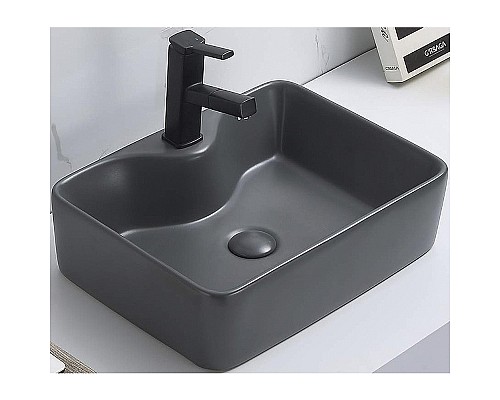 Раковина-чаша CeramaLux 48 7291MDH-2 Серая