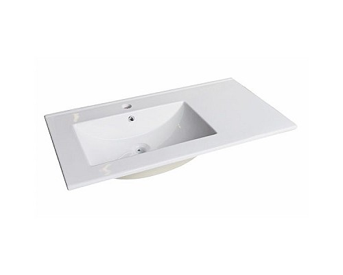 Тумба с раковиной Comforty Бремен 90 00004142375 подвесная Дуб белый