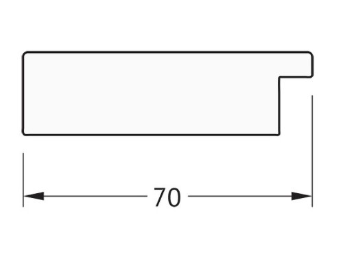 Зеркало Evoform Definite Floor 197х78 BY 6003 в багетной раме - Мозаика античная медь 70 мм