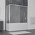 Душевая стенка RGW Z-052 80 35225208-11 профиль Хром стекло прозрачное