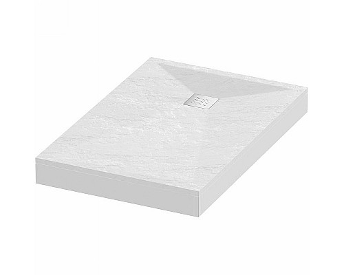 Душевой поддон из искусственного камня Grossman Strong 80x110 GR-S180110Q Белый