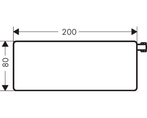 Мыльница Hansgrohe Cassetta E 26511000 Хром