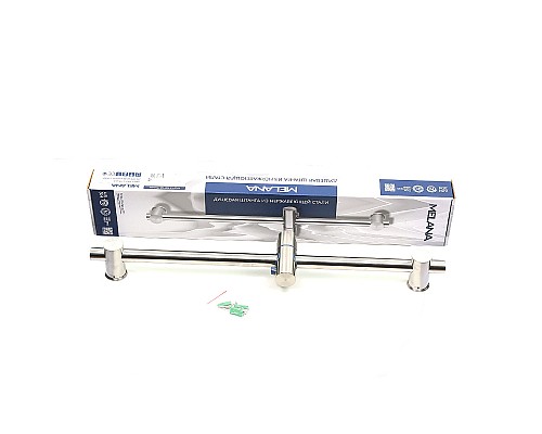 Душевая штанга Melana Cubo F610206 Сатин