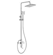 Душевая система Agger Brilliant A0394400 Хром