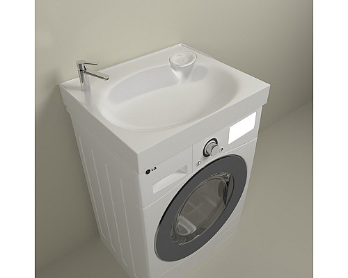 Раковина Marka One Lavanderia 600 Белая