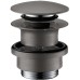 Донный клапан Hansgrohe click-clack Шлифованный черный хром