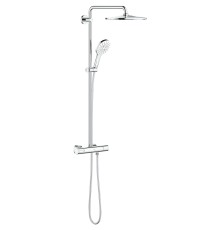 Душевая система Grohe Rainshower SmartActive с термостатом Белая луна