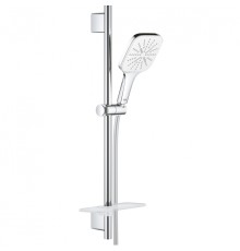 Душевой гарнитур Grohe Rainshower SmartActive 130 Cube Белая луна