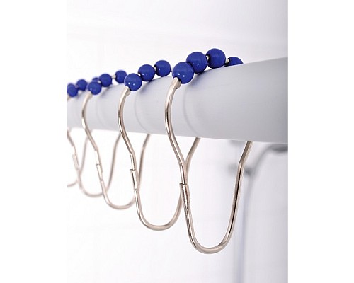 Кольца для карниза Ridder 49563 Хром Синий