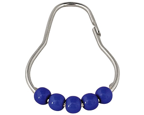 Кольца для карниза Ridder 49563 Хром Синий