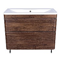 Тумба под раковину напольная Style Line Атлантика 100 ЛС-00000614 старое дерево