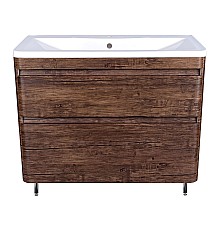 Тумба под раковину напольная Style Line Атлантика 100 ЛС-00000614 старое дерево