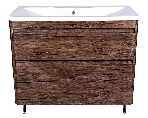 Тумба под раковину напольная Style Line Атлантика 100 ЛС-00000614 старое дерево