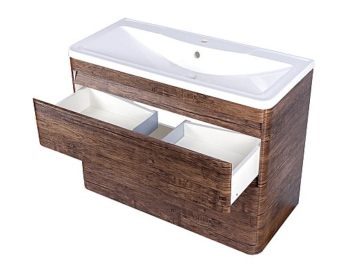 Тумба под раковину напольная Style Line Атлантика 100 ЛС-00000614 старое дерево