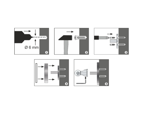 Ершик для унитаза WasserKRAFT Nau K-7727 Хром