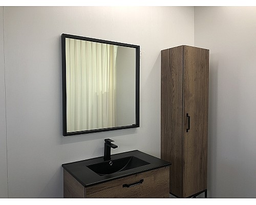 Зеркало Comforty Бредфорд 75 00004149062 Черное