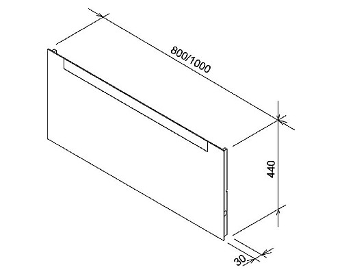 Зеркало Ravak Clear X000000766 1000