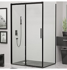 Душевой уголок RGW Leipzig LE-41B 120x80 34124182-014 профиль Черный стекло прозрачное