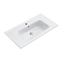 Раковина Kerama Marazzi PIANO подвесная 85, белая глянцевая