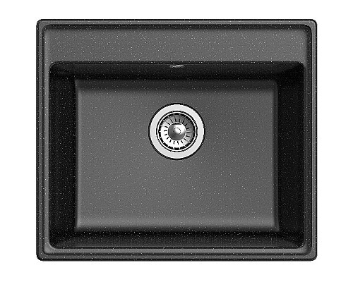 Кухонная мойка GranFest Vertex GF-V-580 Черная Кухонная мойка GranFest Vertex GF-V-580 Черная