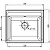 Кухонная мойка GranFest Vertex GF-V-580 Черная