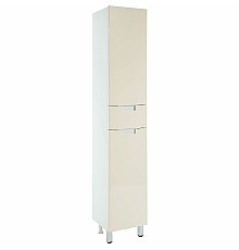 Шкаф пенал Bellezza Пегас 35 R 4620404711072 Бежевый Белый