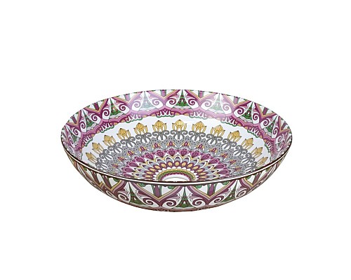 Раковина чаша Bronze de Luxe Nafisa 6008 разноцветная