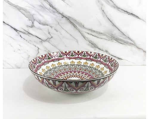 Раковина чаша Bronze de Luxe Nafisa 6008 разноцветная