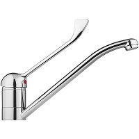 Смеситель для раковины Nofer 07200.B Глянцевая нержавеющая сталь