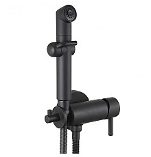 Гигиенический душ со смесителем Lemark Solo LM7166BL Черный