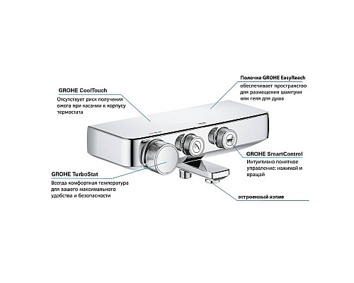 Термостат Grohe для ванны 34718000