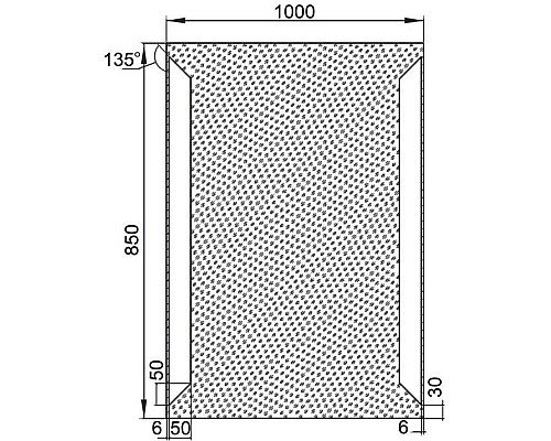 Зеркало Aquanet Сорренто 10085 LED