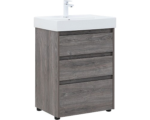 Тумба под раковину Aquanet Nova Lite 60 302470 Дуб рошелье