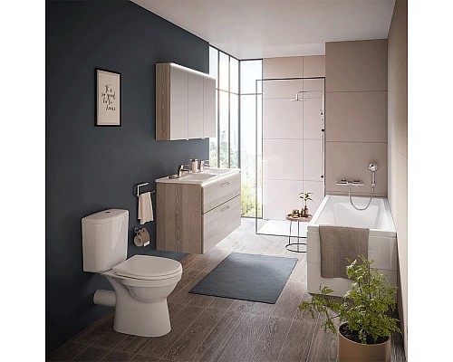 Унитаз биде Norm Eisberg 9844B099-7204 с бидеткой с бачком и сиденьем Микролифт