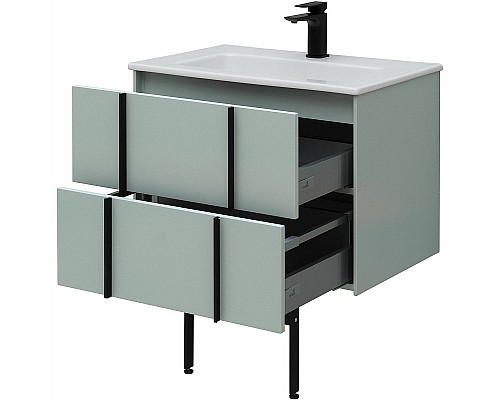 Тумба под раковину Allen Brau Reality 70 1.32004.PWM подвесная Папирус матовый