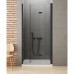 Душевая дверь NEW TRENDY NEW SOLEO BLACK складные R 90x195 (черный)