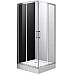 Душевая стенка Cezares MOLVENO-FIX-30-C-Cr-IV профиль Хром стекло прозрачное