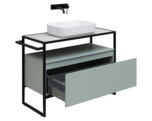 Тумба под раковину Allen Brau Priority 100 1.31003.PWM Папирус матовый