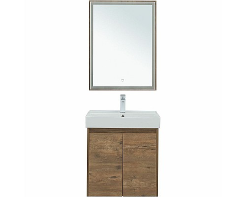 Комплект мебели для ванной Aquanet Nova Lite 60 302534 подвесной Дуб рустикальный