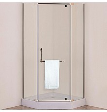 Душевой уголок Agger 90x90 A03-090TCR/G профиль Хром стекло прозрачное