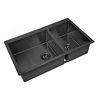 Мойка для кухни Zorg PVD 78-2-51-L GRAF