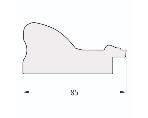 Зеркало Evoform Exclusive-G Floor 200х80 BY 6314 с гравировкой в багетной раме - Виньетка античная бронза 85 мм
