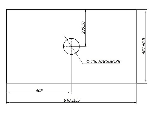 Столешница под раковину Allen Brau Reality 80 1.32023.GR-S Графит структ