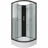 Душевая кабина Niagara Classic 80х80 NG-6703-14BK без гидромассажа