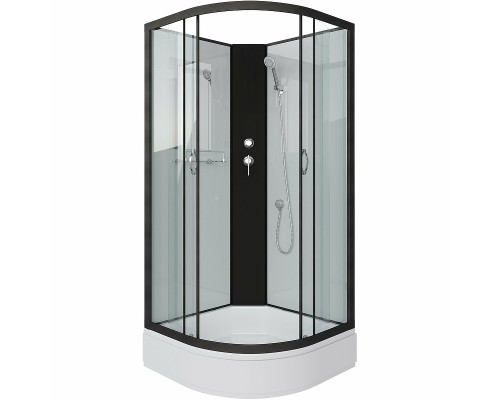 Душевая кабина Niagara Classic 80х80 NG-6703-14BK без гидромассажа